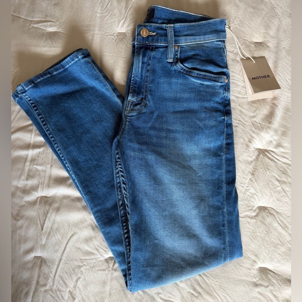 NWT Mother Denim Mid Rise Rider Ankle Jeans - Picture 5 of 10